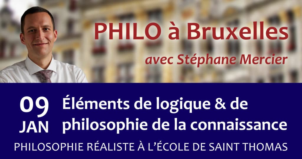 Logique & philosophie de la connaissance - Stéphane Mercier