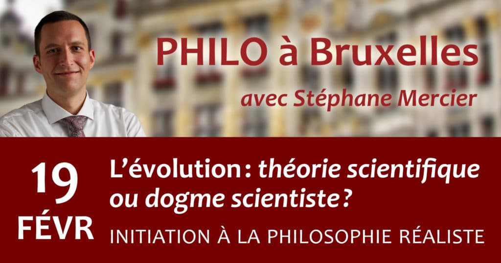 L’évolution, théorie scientifique ou dogme scientiste ? - Stéphane Mercier