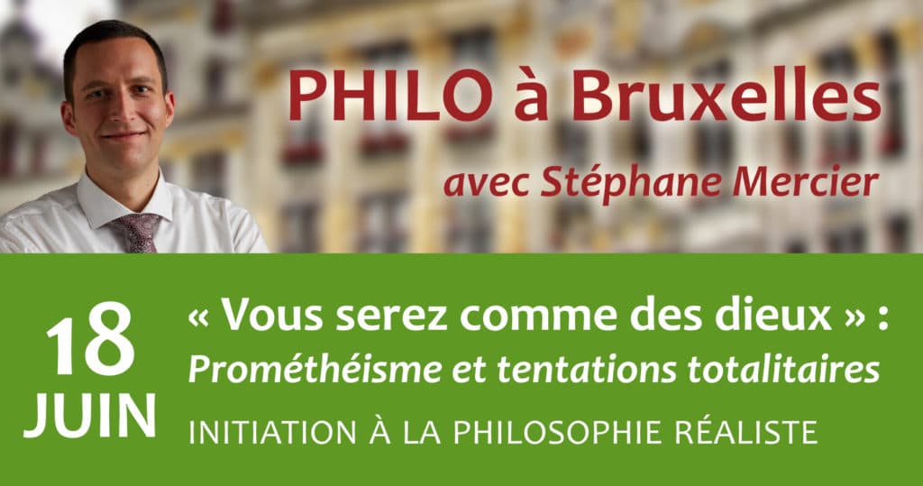 « Vous serez comme des dieux » : Prométhéisme et tentations totalitaires - Stéphane Mercier