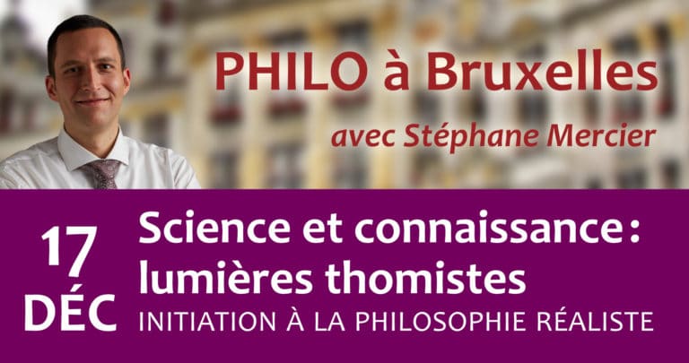 Science et connaissance : lumières thomistes - Stéphane Mercier : Ne s’autorise-t-on pas trop facilement aujourd’hui à « croire en la science » pour se dispenser à peu de frais de la philosophie comme aussi de la théologie ? Et d’ailleurs, sait-on ce qu’est la science ou brandit-on son nom comme un fétiche pour apaiser notre conscience ? Platon avouait volontiers qu’il était plus facile de dire ce que la science n’est pas plutôt que ce qu’elle est ! La philosophie de la connaissance de saint Thomas et son regard sur la science permettent d’y voir plus clair et d’éviter les erreurs de perspective grossières où tombent jusqu’aux plus prestigieux savants quand ils sont, comme Stephen Hawking, trop peu philosophes…